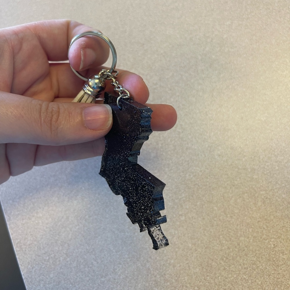 Handmade U.S. State Keychain - Louisiana - Picture 3 of 6